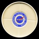 NASA Washington Federal Credit Union - 1970s Plastic Beverage Coaster