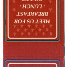 CARROWS Restaurants - California, Arizona, Oregon, etc. - 1980s Matchbook Cover