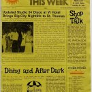 U.S. Virgin Islands - "ST. THOMAS THIS WEEK" - 1985 Visitors Guide Booklet U.S. Virgin Islands - "ST. THOMAS THIS WEEK" - 1985 Visitors Guide Booklet