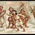 1893 Victorian Trade Card - Arbuckle Brothers Coffee Company - LAPLAND (#50)