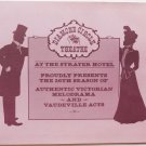 STRATER HOTEL, Durango, Colorado - 1987 Diamond Circle Theatre Program