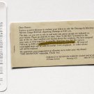 DURANGO & SILVERTON Narrow Gauge Railroad - Colorado - 1987 Schedule & 2 Tickets