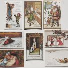 POPULAR PRODUCTS Christmas Postcards - Assortment of 8 - Unused