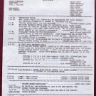 S.S. NORWAY - Norwegian Caribbean Lines - 1980 Daily Activities Sheet