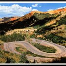 MILLION DOLLAR HIGHWAY - Red Mountain, Colorado - 1980s Scenic Post Card