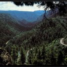 OAK CREEK CANYON, ARIZONA - Switchbacks - 1978 Scenic Post Card OAK CREEK CANYON, ARIZONA - Switchbacks - 1978 Scenic Post Card