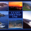 COAST HIGHWAY ONE - California - 1988 Multi-View Postcard COAST HIGHWAY ONE - California - 1988 Multi-View Postcard