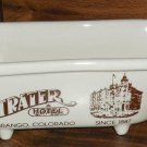 STRATER HOTEL - Durango, Colorado - Small Decorative Ceramic Footed Bathtub