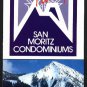 SAN MORITZ CONDOMINIUMS - Crested Butte, Colorado - 1986 Advertising Brochure