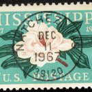 Bullseye (SOTN) First Day Dated Stamp - 1967 Mississippi Statehood (#1337)