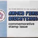 1975 Armed Forces Bicentennial (Sc. #1565-8) FDOI Program