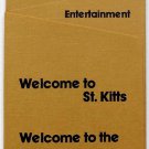 ST. KITTS, West Indies - Ocean Terrace Inn - 1980s Guest Services Brochure