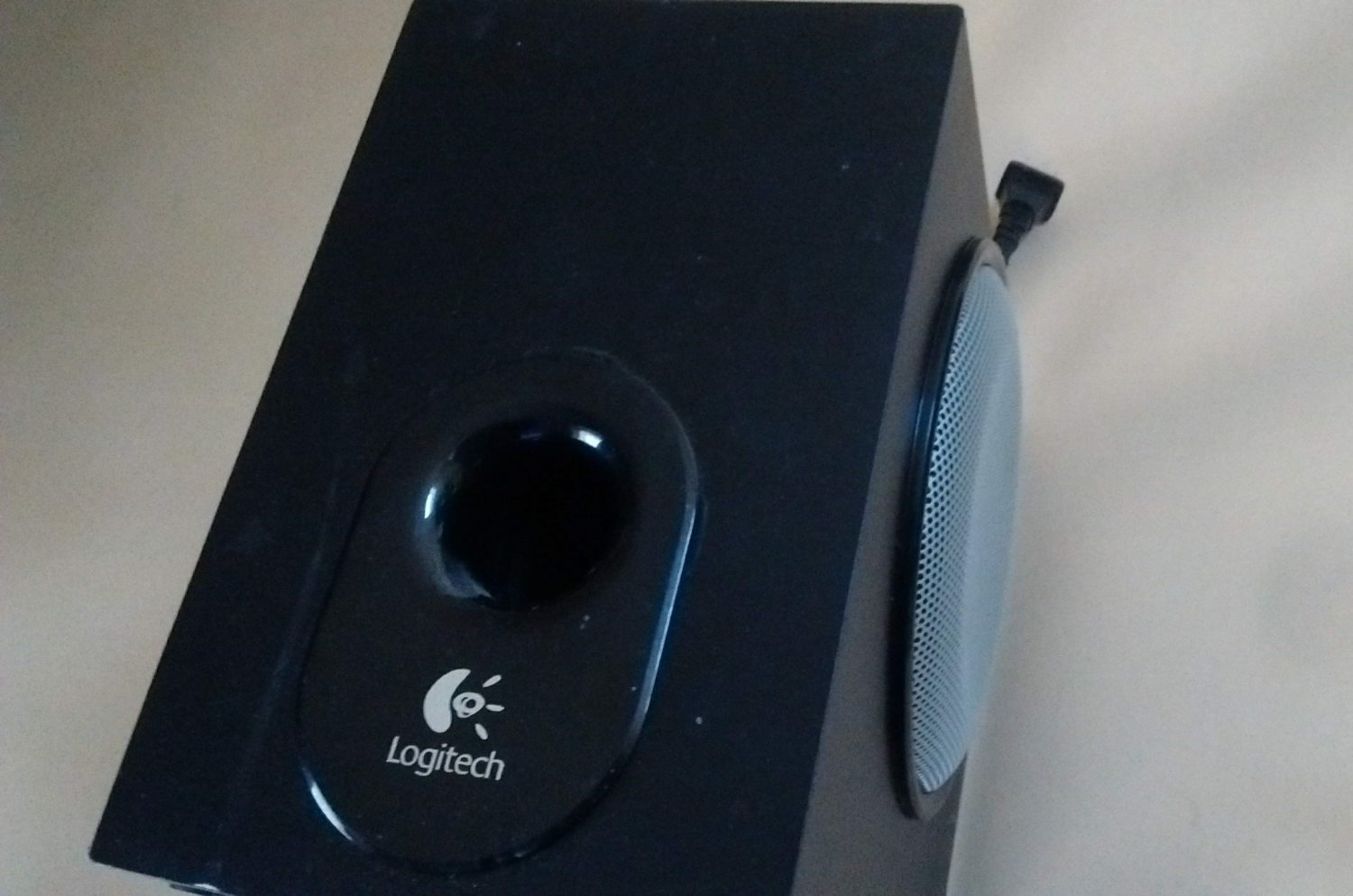 Logitech X 230 Ported 20 Watt Subwoofer Only For 2 1 2 Piece Dual Drive Speakers