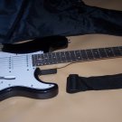 RIP 39 Inch Full-Size Solid Body Strat Style Electric Guitar w/Gig Bag, Strap, Tremolo Bar