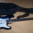 RockJam 39 Inch Full-Size Solid Body Strat Style Electric Guitar w/Gig Bag, Strap, Tremolo Bar