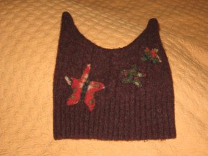Felted Wool Star Hat