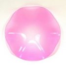 purple fluted dish