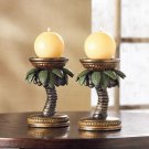 Coconut Tree Candleholders