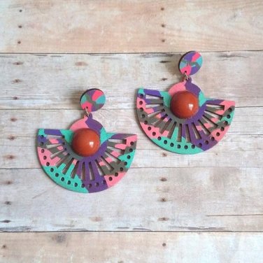 Aria Multi Fan Earrings