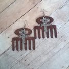 Evie Duafe & Ankh Earrings