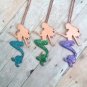Raelyn Purple & Copper Mermaid Necklace