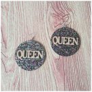Kora Queen Colorful Glitter Earrings
