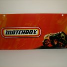 Mattel Matchbox Display Sign Very Limited
