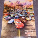 Disney Pixar Cars Theatrical Release (one sheet) Poster Signed By John Lasseter License to Win (*S)
