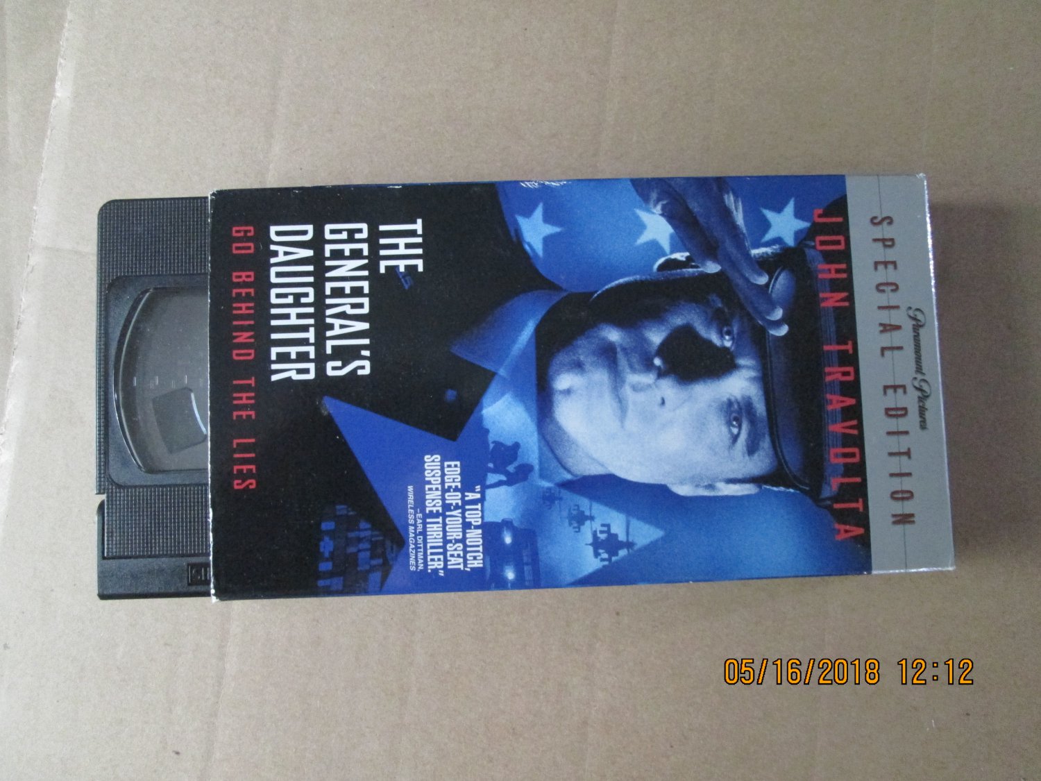 The General's Daughter  Go Behind The Lies VHS