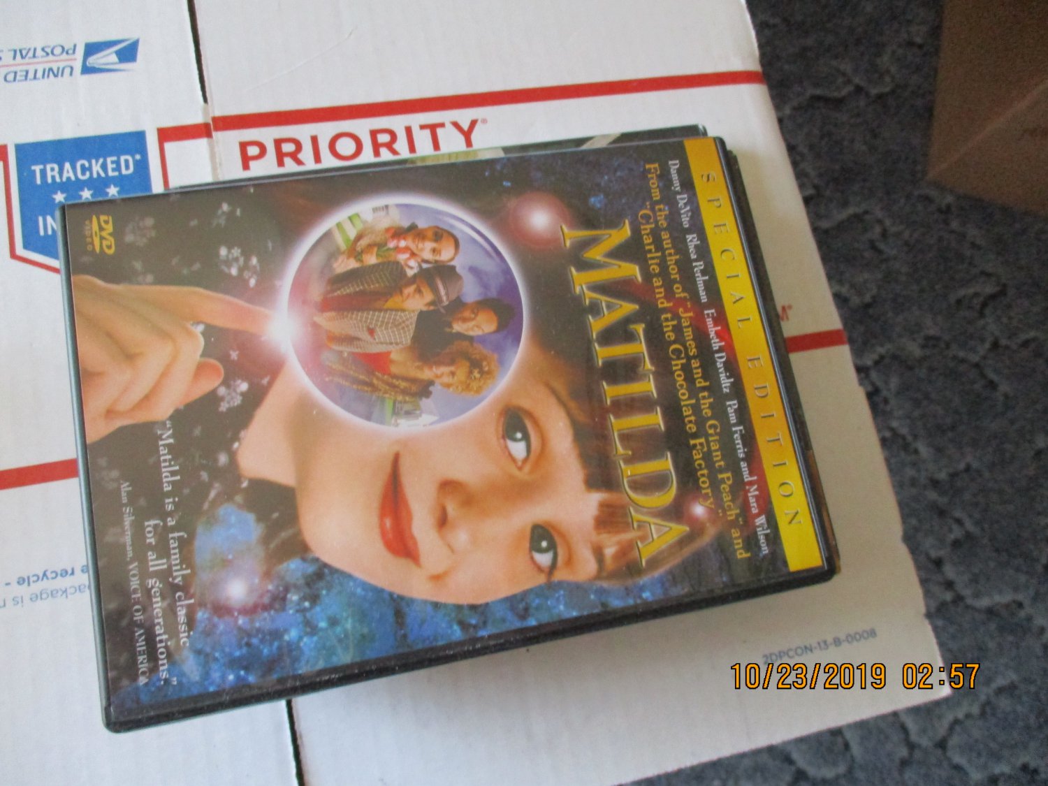 Matilda DVD