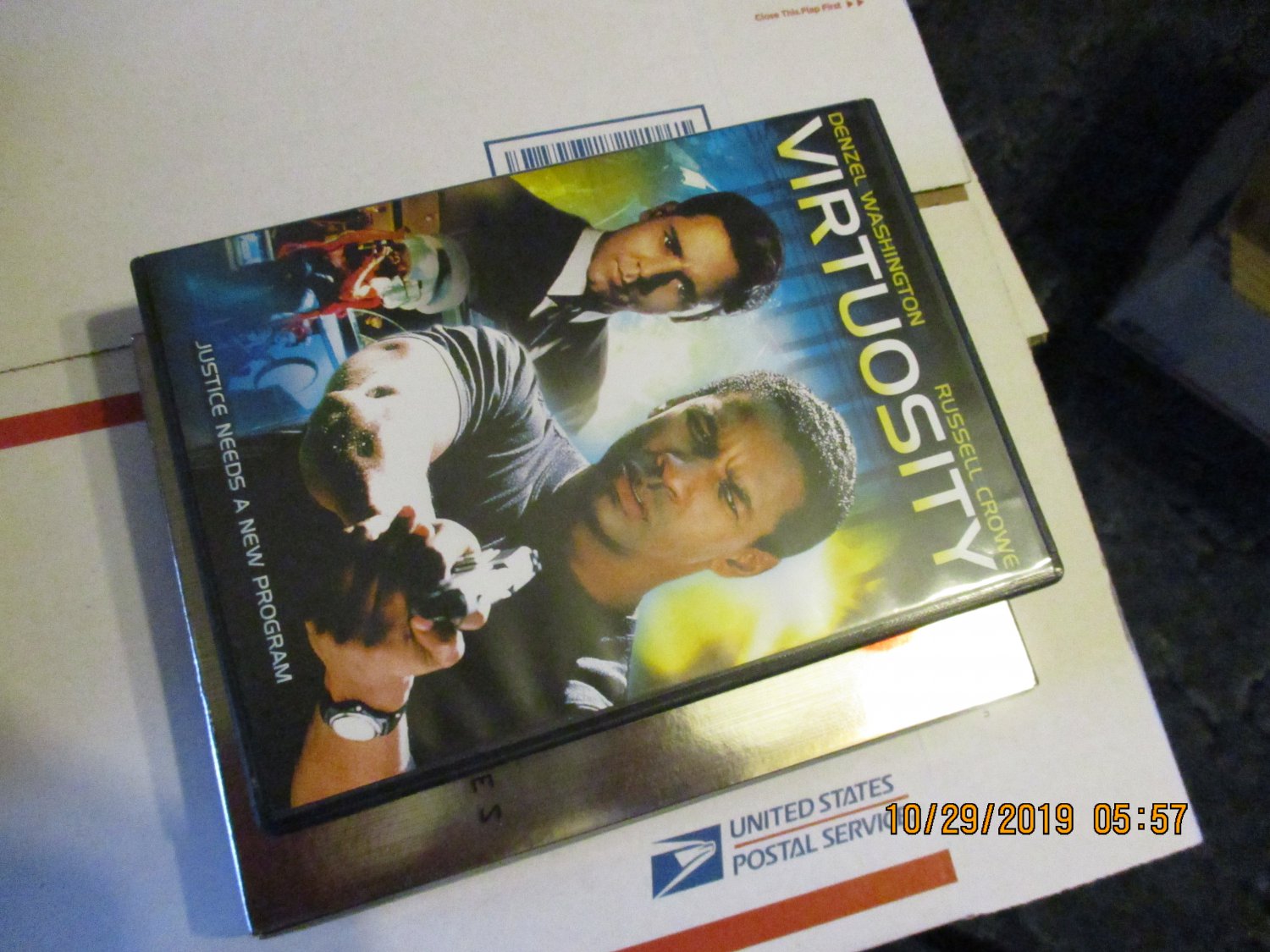Virtuosity DVD  Denzel Washington