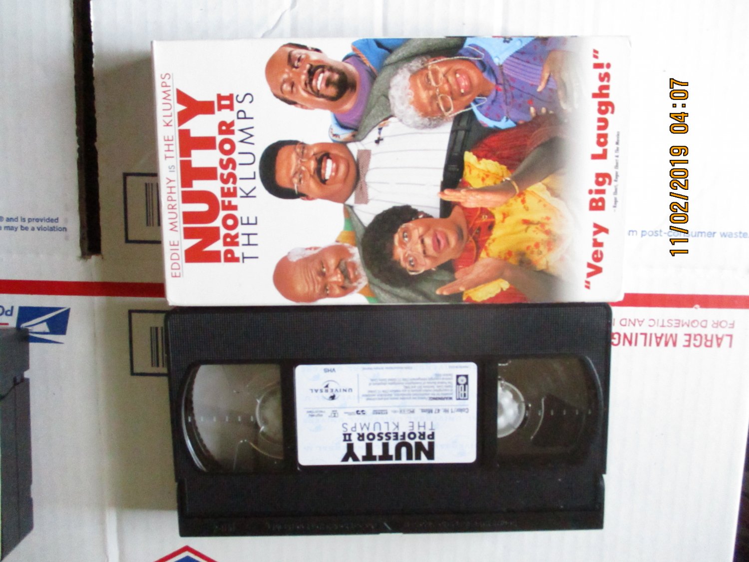 Nutty Professor II The Klumps VHS Eddie Murphy