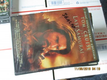 The Last Samurai 2-Disc Full Screen Edition dvd Tom Cruise factory sealed