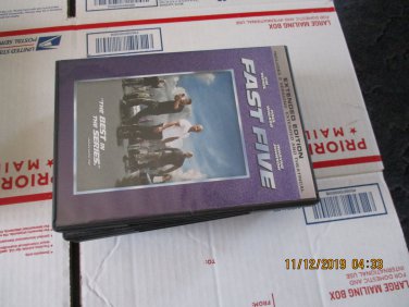 Fast Five DVD Paul Walker Vin Diesel