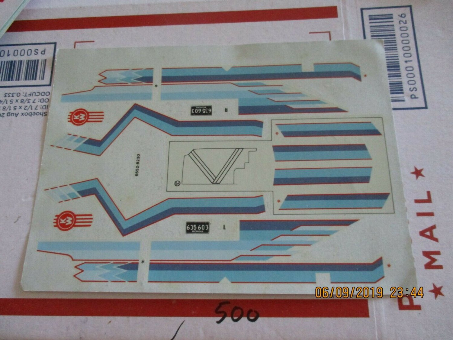 Kenworth Truck Decals for diorama (parts only) Package #500 read desc
