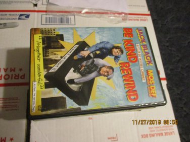 Be Kind Rewind DVD Jack Black and Danny Glover