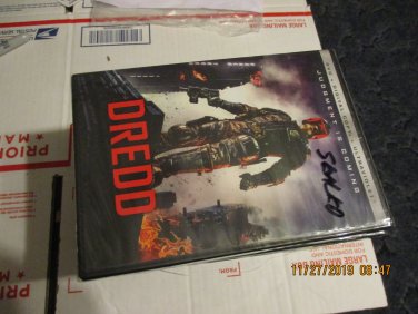 Dredd Judgment is Coming DVD factory sealed
