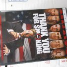 Thank You For Not Smoking dvd