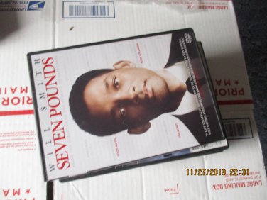Seven Pounds dvd Will Smith