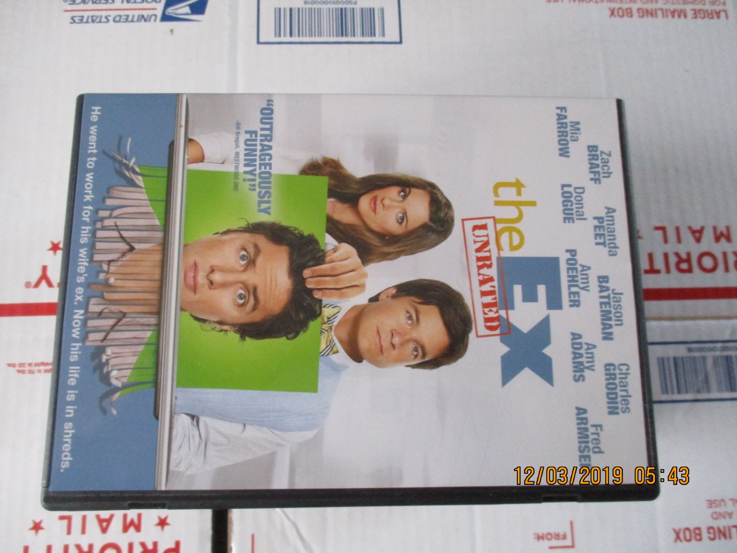 The Ex Unrated dvd