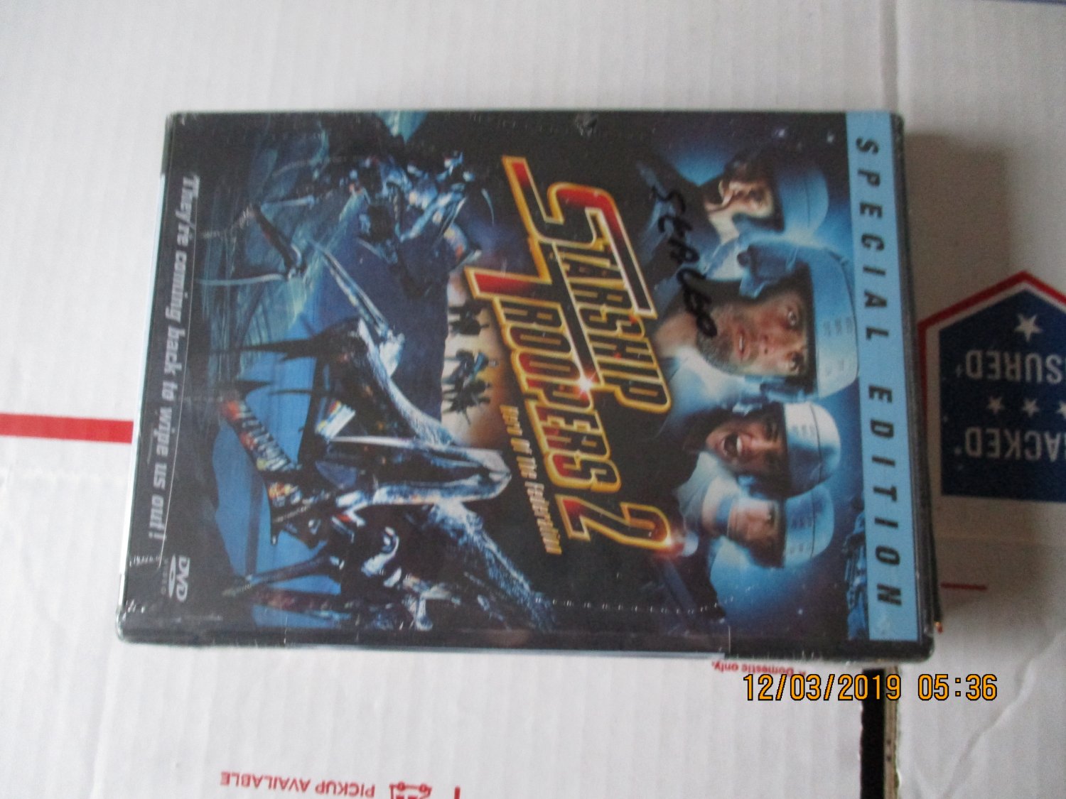Starship Troopers 2: Hero of the Federation Special Edition dvd factory ...