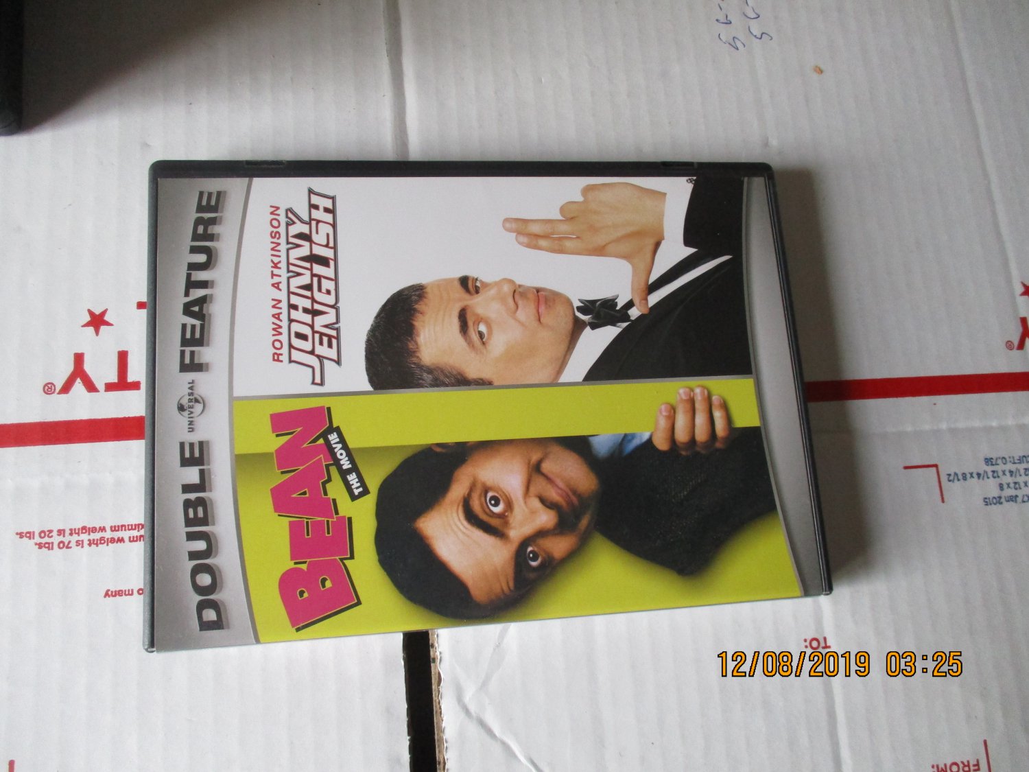 Johnny English & Bean The Movie  Double Feature on 2 disc