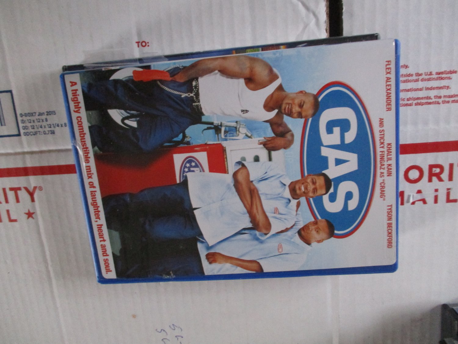 Gas DVD  (very funny movie)