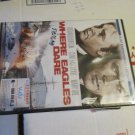 Where Eagles Dare dvd  Richard Burton/Clint Eastwood factory sealed