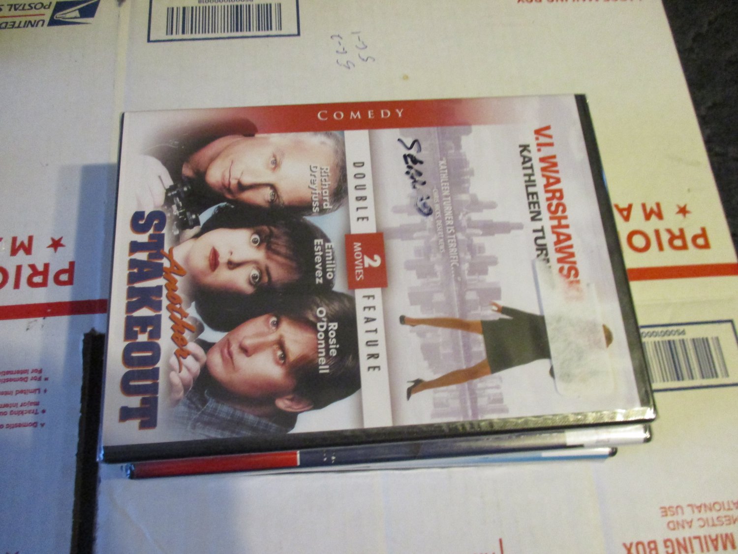 Another Stakeout  & Kathleen Turner V.I. Warshawski DVD Factory Sealed