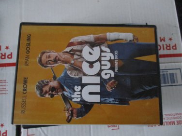 The Nice Guys Private Dicks DVD Russell Crowe & Ryan Gosling