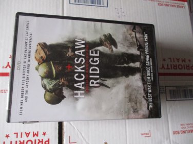 Hacksaw Ridge dvd