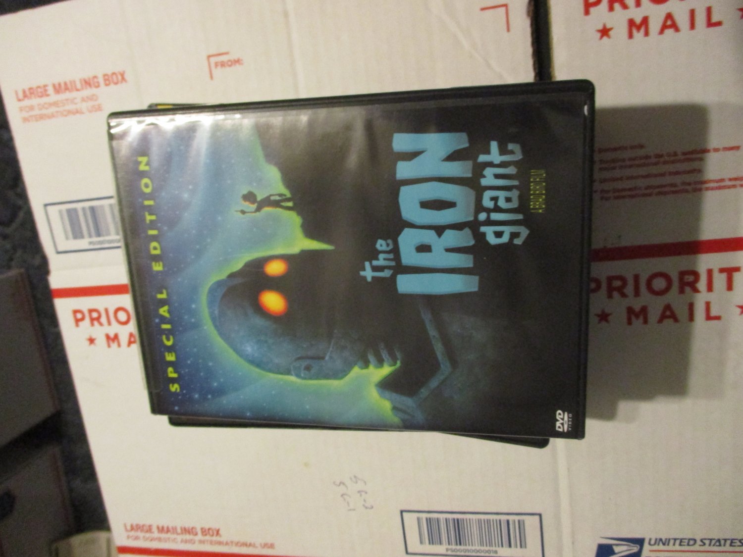 The Iron Giant dvd Special Edition