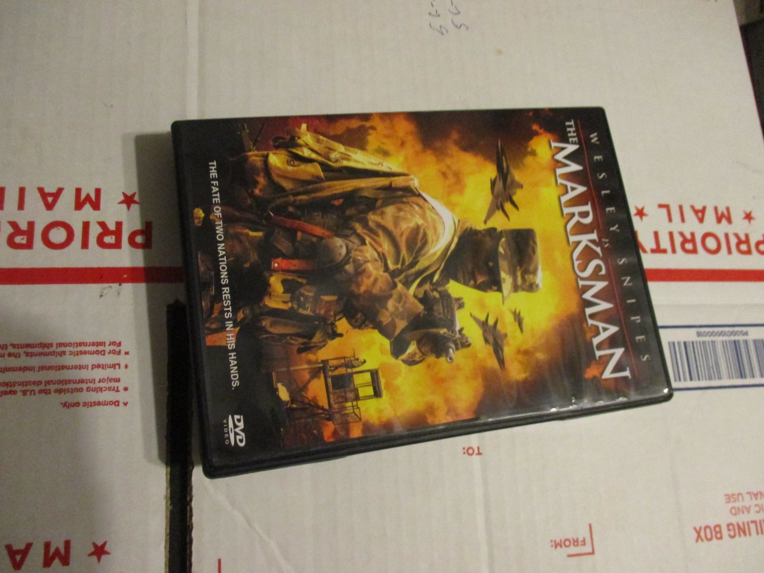 The Marksman DVD Wesley Snipes
