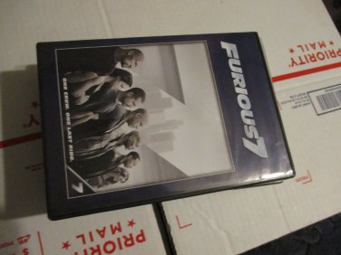 Furious 7 dvd